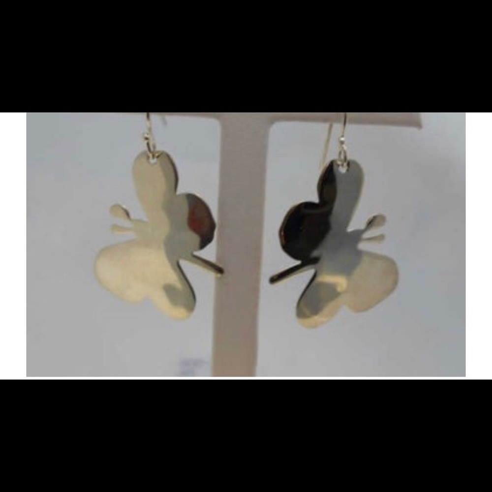 Andy Warhol/ Robert L. Morris, butterfly earrings